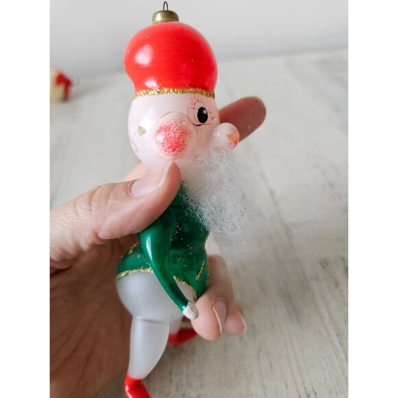 carlini ? Dwarf elf Italian glass ornament AS IS Xmas tree - Picture 8 of 13
